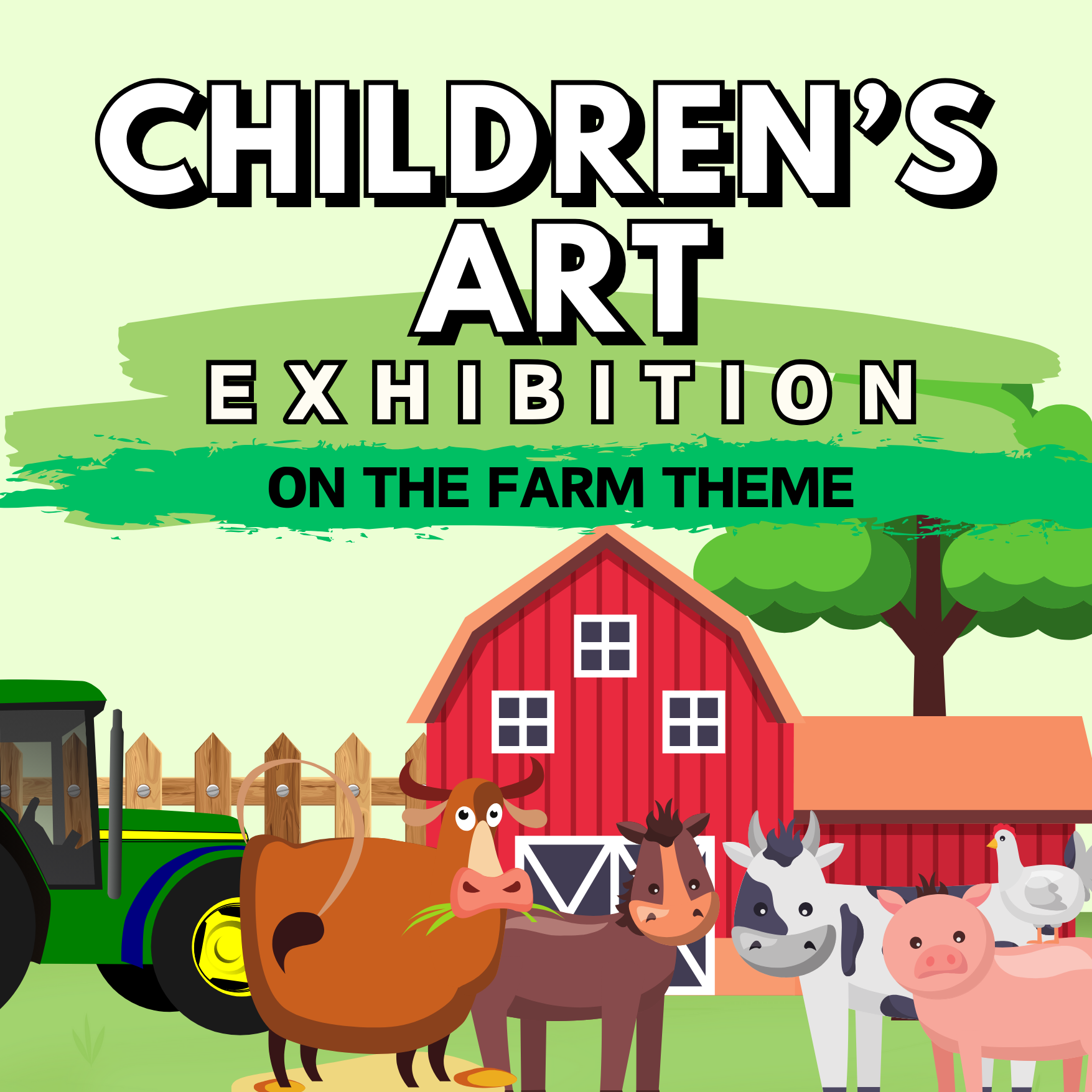 “On the Farm” Children’s Art Exhibition